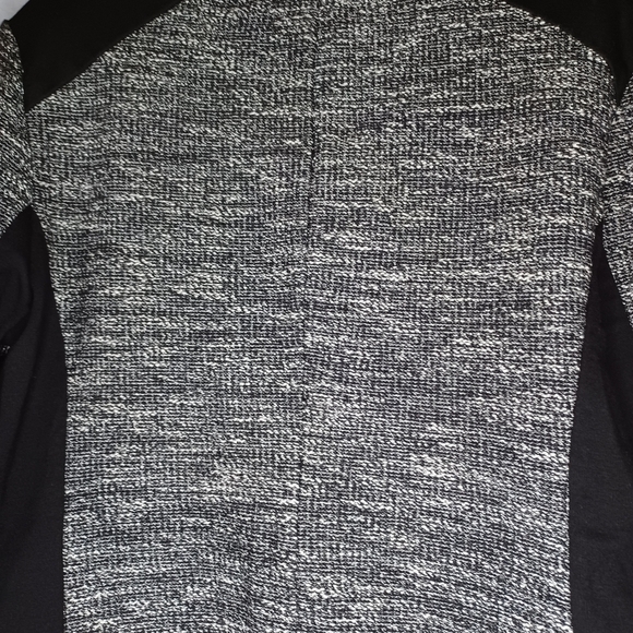 Eileen Fisher Tweed Black And Gray Jacket - Picture 12 of 14